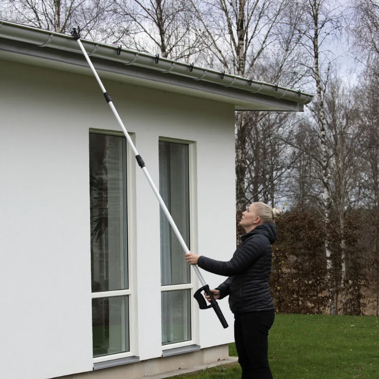 Slinghanterare med teleskoprör