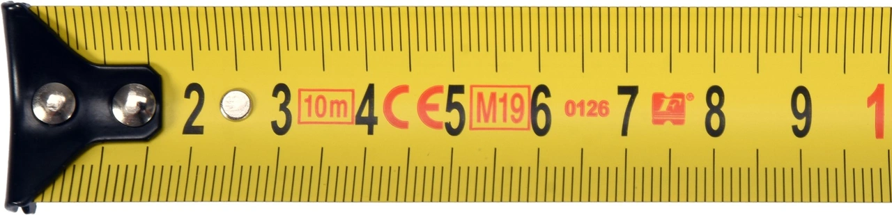 Måttband 10M med clips