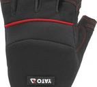 Torghandske, konstläder strl 10